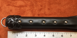 30" Heavy Duty Black Leather Tail Whip