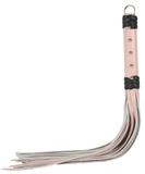 Bondage Light Pink Leather 20" Strap Whip