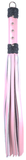 Bondage Light Pink Leather 20" Strap Whip