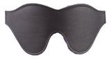 Purple faux fur lining blindfold