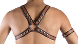 1" SNAP HARNESS - BROWN