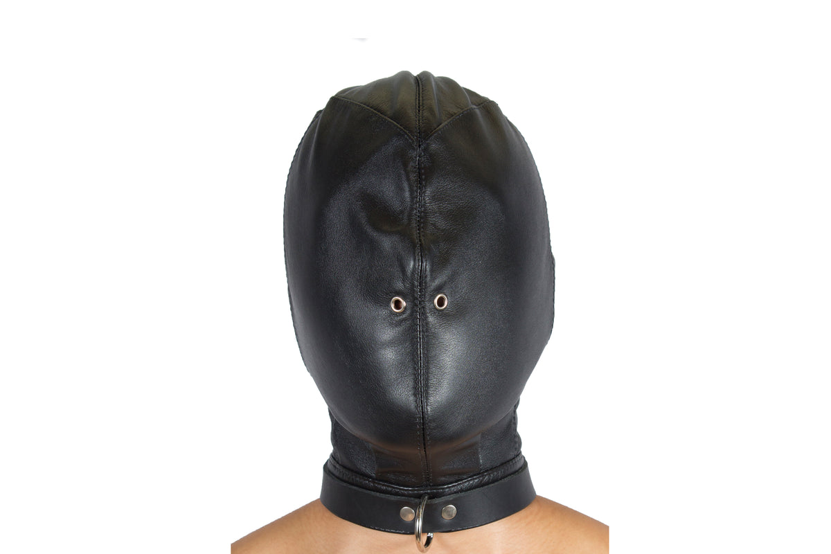 TOTAL BLACKOUT HOOD – The Leather Boy