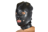 BONDAGE HOOD WITH REMOVABLE PIECES