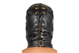 BONDAGE HOOD WITH REMOVABLE PIECES