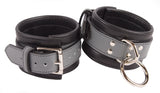 Gray Ankle Cuffs