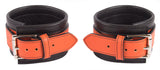 Orange Ankle Cuffs