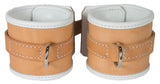 Hospital Style Leather Wrist Cuffs Restraints