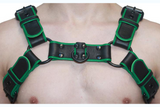 BULLDOG 1 1/4" HARNESS: GREEN