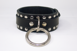 ONE RING RIVET BORDER WRISTBAND
