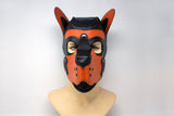 Puppy Leather Hood - Orange
