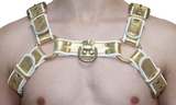BULLDOG 1 1/4" HARNESS: GOLD