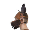Puppy Leather Hood - "Co-Co"