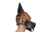 Puppy Leather Hood - "Co-Co"