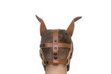 Puppy Leather Hoods - "Rusty"