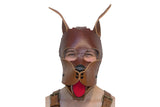 Puppy Leather Hoods - "Rusty"