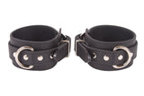 Rubber Ankle Cuffs Black Bio-thane Restraints