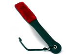 Fur Lined 12" Paddle: Red
