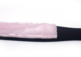 Fur Lined 12" Paddle: Light Pink