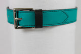 1 Ring Turquoise Leather Collar