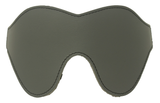 Gray Blindfold with Black Faux Fur Lining