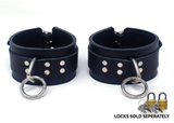 Soft Leather Lined Locking Ankle Cuffs