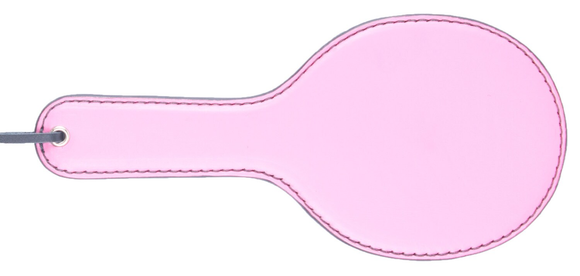 Light Pink Leather Pocket Paddle