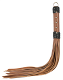 Bondage Brown Leather 20" Strap Whip