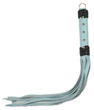 Bondage Light Blue Leather 20" Strap Whip