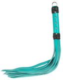 Bondage Turquoise Leather 20" Strap Whip