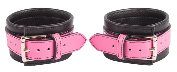 Pink Ankle Cuffs