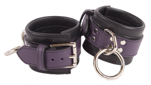 Purple Wrist Cuffs