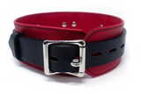 2" WIDE RED LEATHERBOY COLLAR