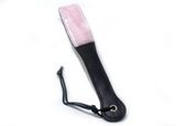 FUR LINED 12" PADDLE: PINK