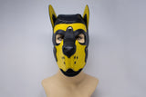 Puppy Leather Hood - Yellow