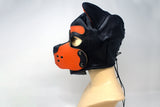 Puppy Leather Hood - Orange
