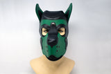 Puppy Leather Hood - Green