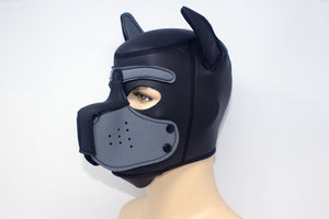 Puppy Neoprene Hood Gray