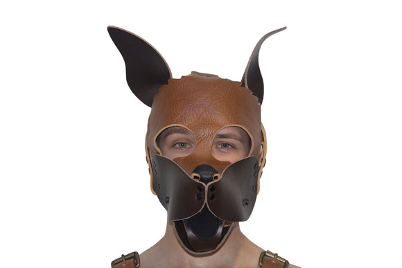 Puppy Leather Hood - 