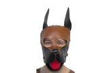 Puppy Leather Hood - "Buster"