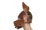 Puppy Leather Hoods - "Rusty"