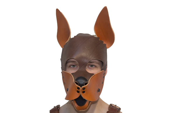 Puppy Leather Hood - 