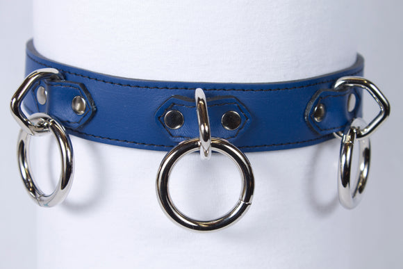 3 Ring Blue Collar