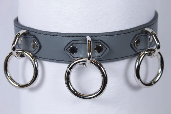 3 Ring Gray Collar