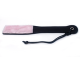 FUR LINED 12" PADDLE: PINK